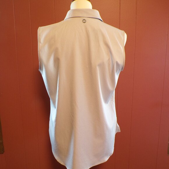 Eddie Bauer Ladies' Sleeveless Gray Tech Shirt Size - M - Picture 5 of 8